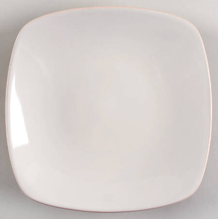 Colorwave Pink Square Salad Plate