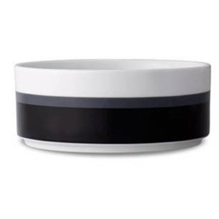Colorstax Stripe Black Soup/Cereal Bowl