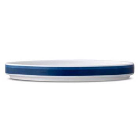 Colorstax Stripe Blue Salad Plate