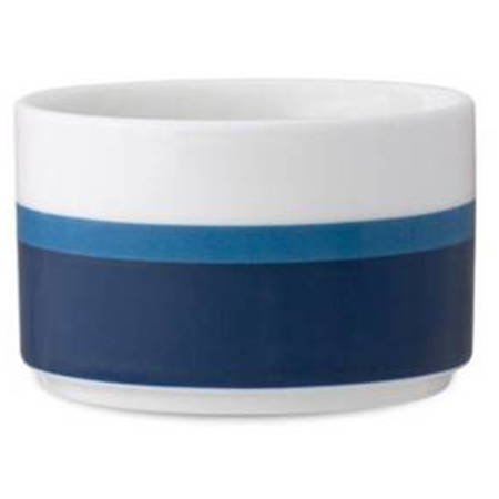 Colorstax Stripe Blue 3" Mini Bowl