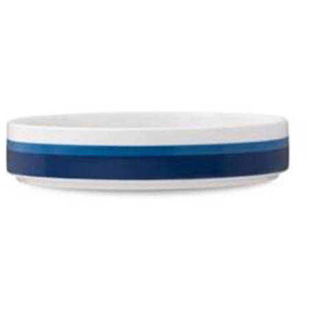 Colorstax Stripe Blue 7" Deep Plate