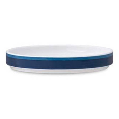 Colorstax Stripe Blue Bread & Butter Plate