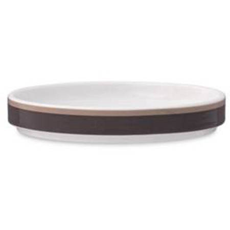 Colorstax Stripe Brown Bread & Butter Plate