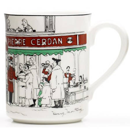 Le Restaurant Christmas Mug