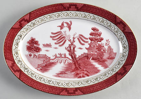 NIK133 12" Oval Serving Platter
