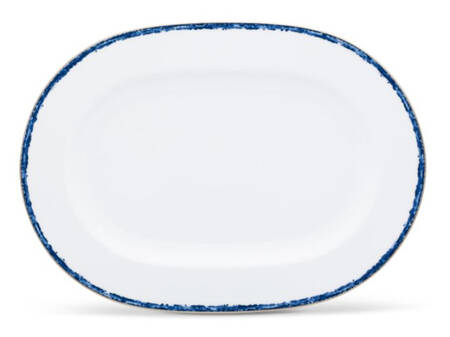 Blue Rill 16" Oval Serving Platter