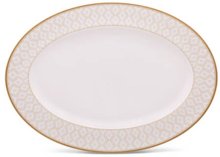 Noble Pearl 16" Oval Serving Platter