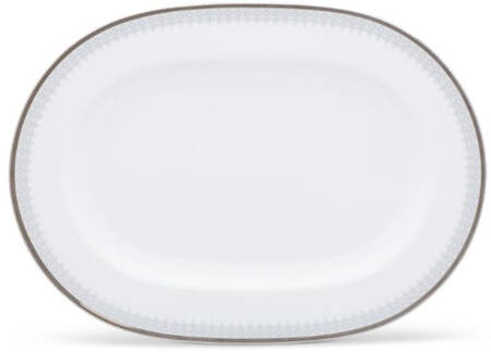 Silver Colonnade 16" Oval Serving Platter