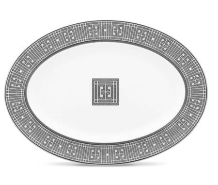 Infinity Graphite 14" Oval Serving Platter