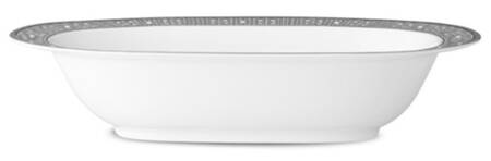 Infinity Graphite 10" Oval Vegetable Bowl