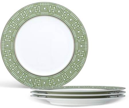 Infinity Green Platinum Salad Plate