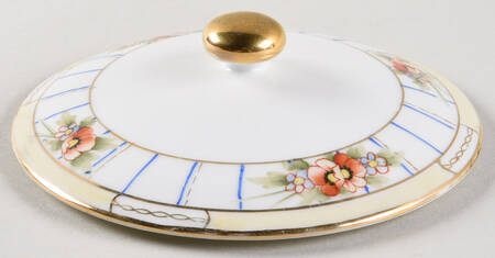 N4674 Lid for Round Butter with Attached Underplate