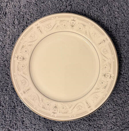 Grey Mist Salad Plate