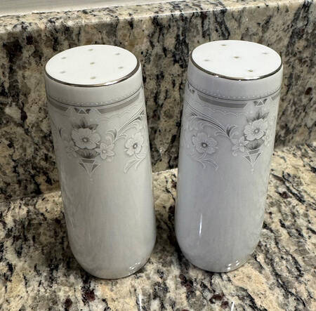 Grey Mist Salt & Pepper Set