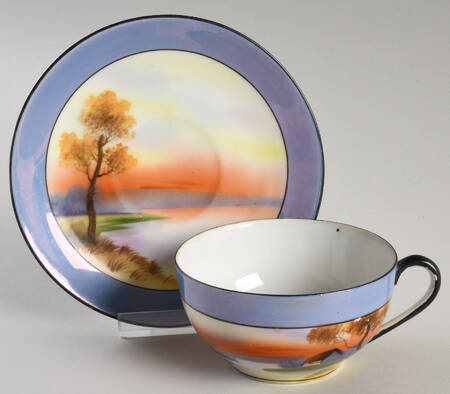 N5107 Flat Cup & Saucer Set