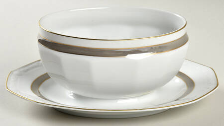 Sonata5455 Gravy Boat with Attached Underplate