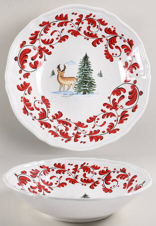 NVD4 12" Round Serving Bowl