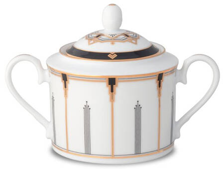 Empire Gold Sugar Bowl & Lid