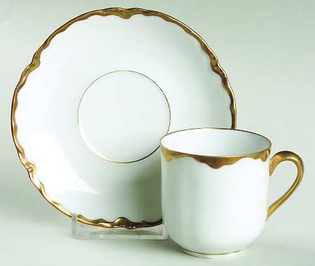 2649 Flat Demitasse Cup & Saucer Set