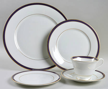 Annapolis Blue 5 Piece Place Setting