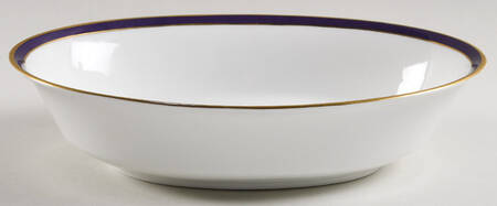 Annapolis Blue 10" Oval Vegetable Bowl