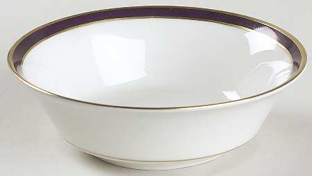 Annapolis Blue Coupe Cereal Bowl by Oxford (Div of Lenox)
