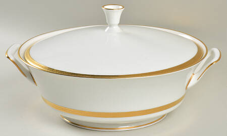 Bennington Round Covered Vegetable by Oxford (Div of Lenox)