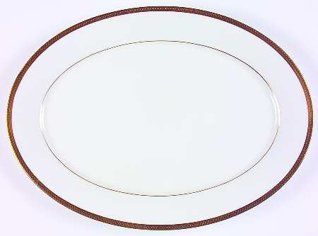 Bennington 16" Oval Serving Platter by Oxford (Div of Lenox)