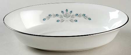 Bluefield 8" Oval Vegetable Bowl by Oxford (Div of Lenox)