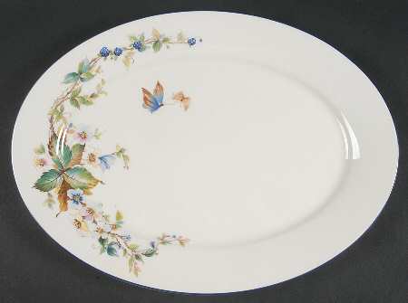 Brandywine 13" Oval Serving Platter by Oxford (Div of Lenox)