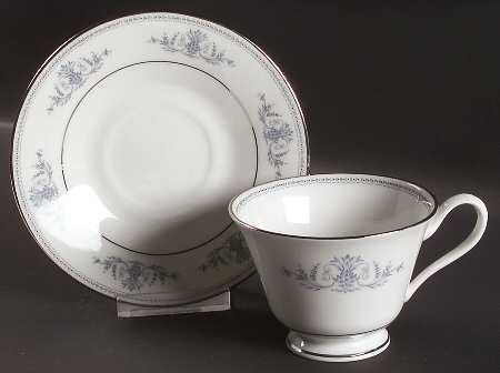 Bryn Mawr Footed Cup & Saucer Set
