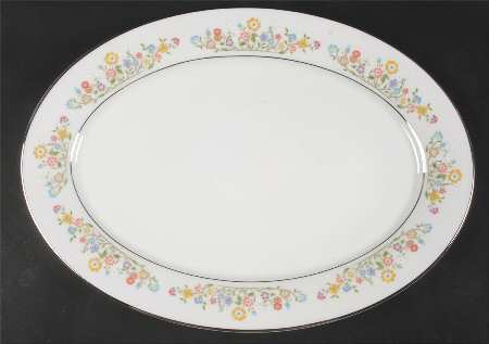 Country Lane 16" Oval Serving Platter
