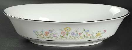 Country Lane 10" Oval Vegetable Bowl