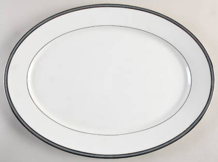 Dawn 17" Oval Serving Platter by Oxford (Div of Lenox)