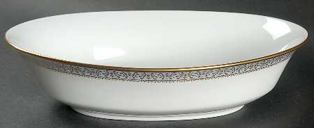 Eloquence 10" Oval Vegetable Bowl
