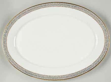 Eloquence 16" Oval Serving Platter