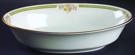 Enchanted Hour 10" Oval Vegetable Bowl