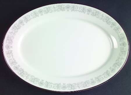 Eventide 13" Oval Serving Platter by Oxford (Div of Lenox)