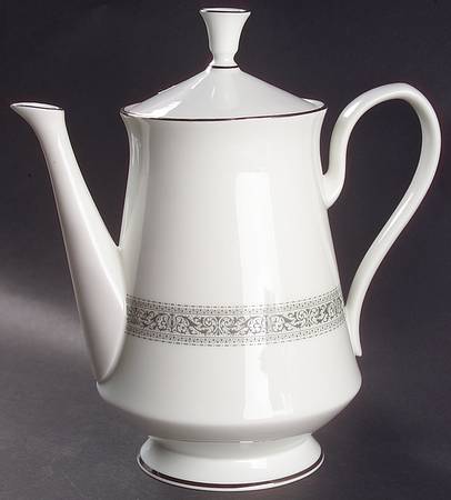 Filigree Coffee Pot & Lid
