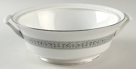 Filigree Round Vegetable No Lid