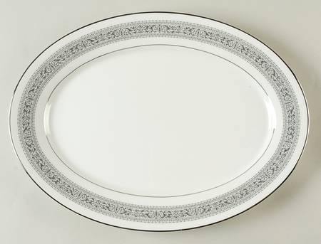 Filigree 13" Oval Serving Platter