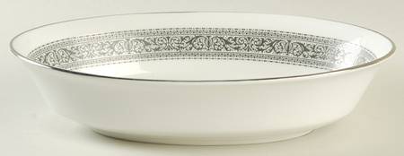 Filigree 8" Oval Vegetable Bowl