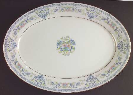 Fontaine 17" Oval Serving Platter by Oxford (Div of Lenox)