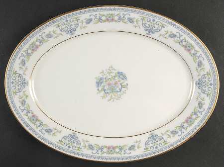 Fontaine 13" Oval Serving Platter by Oxford (Div of Lenox)
