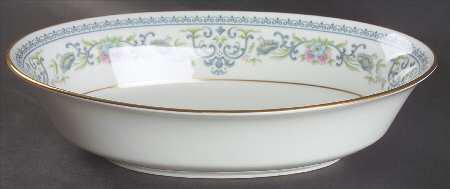 Fontaine 10" Oval Vegetable Bowl by Oxford (Div of Lenox)