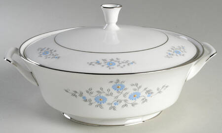 Foxcroft Round Covered Vegetable by Oxford (Div of Lenox)