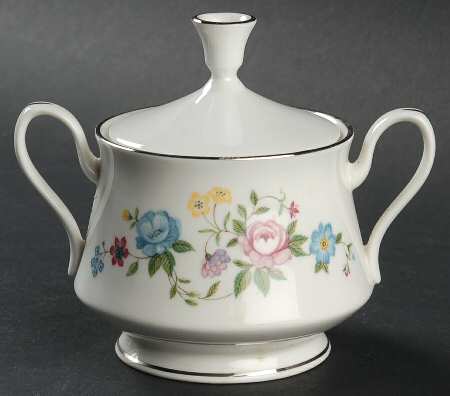 Garden Party Sugar Bowl & Lid