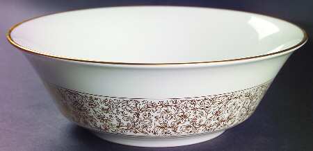 Georgian Court 9" Round Vegetable Bowl by Oxford (Div of Lenox)