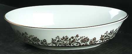 Golden Dawn 10" Oval Vegetable Bowl