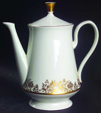 Golden Dawn Coffee Pot & Lid
